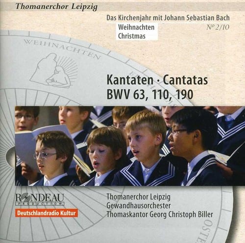 Thomanerchor Leipzig - Cantatas for Christmas: Liturgical Year 2  - COMPACT DISCS
