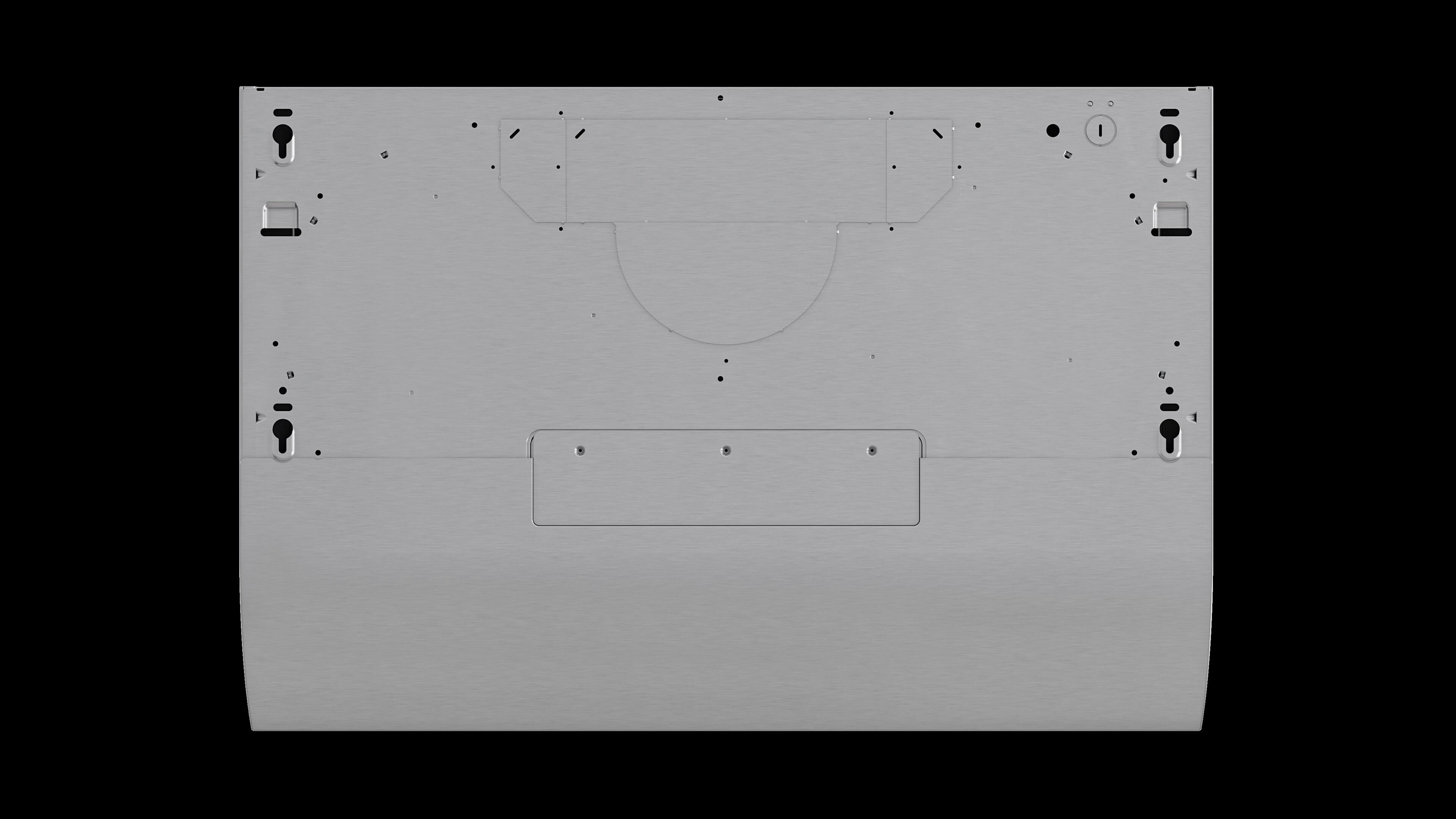 Alt View 4. Broan - Alta 30-Inch 490 MAX Blower CFM 1.0 Sones Stainless Steel Range Hood - Stainless Steel.