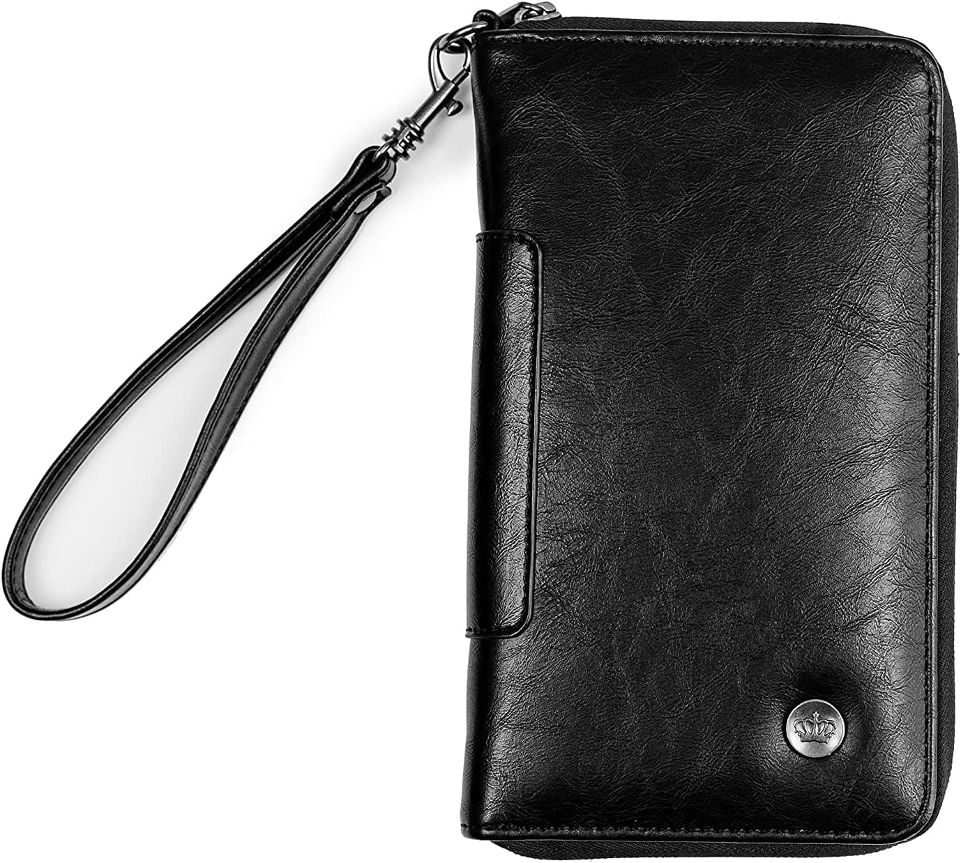 PKG - Victoria Zippered Wallet - Black