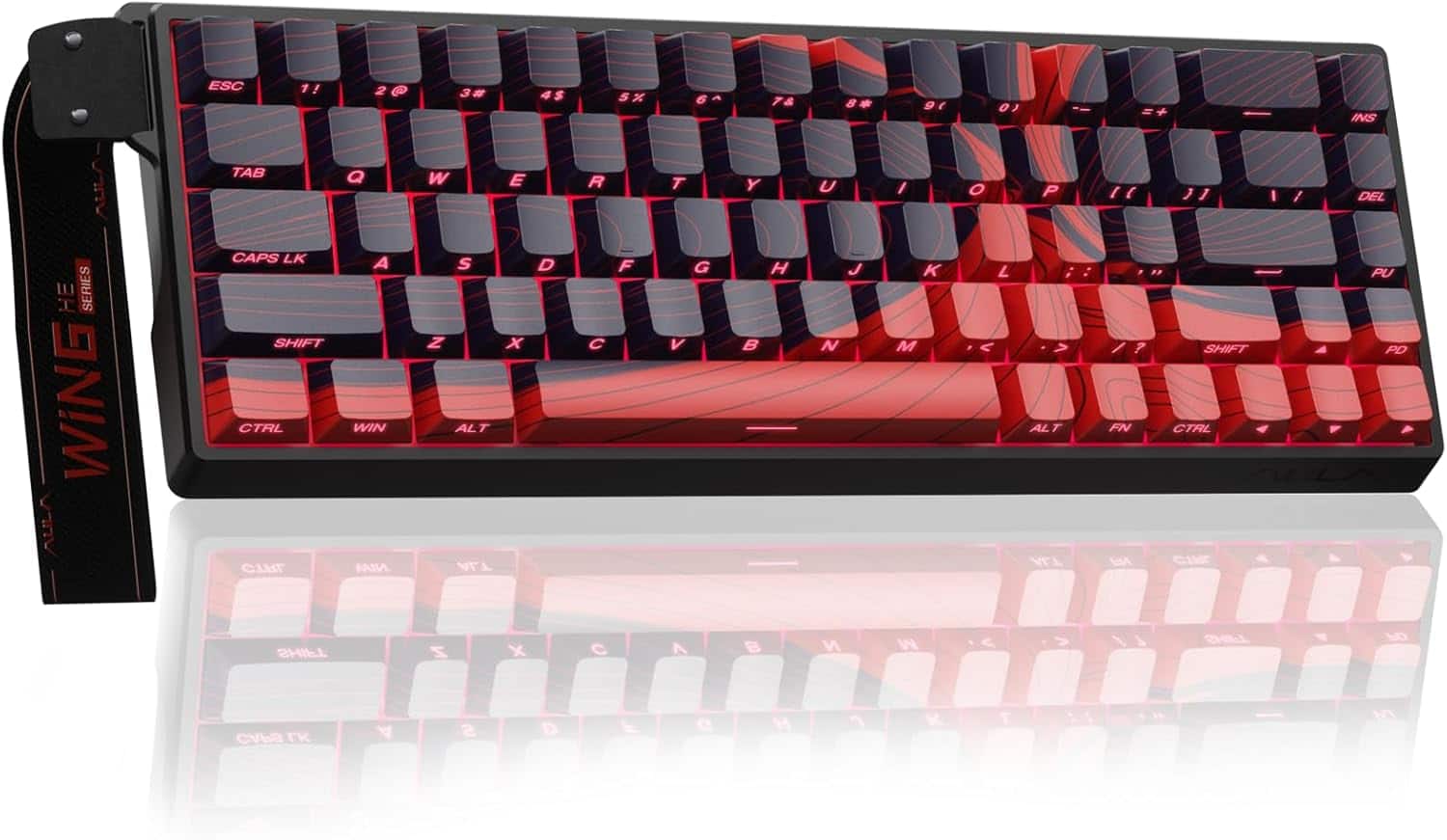 AULA WIN68 HE 68 Key Hall Effect Magnetic Gaming Keyboard, RGB