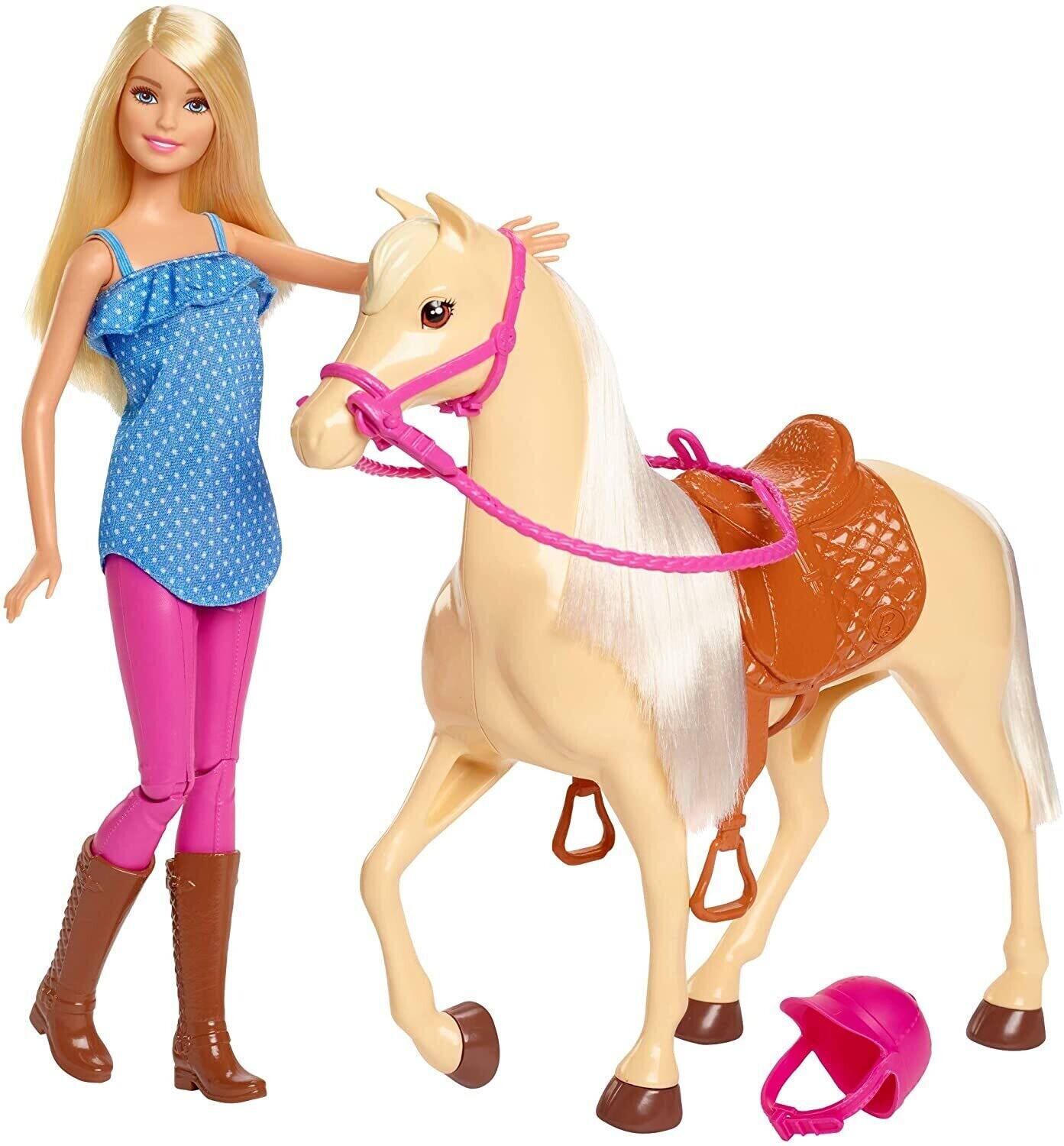 Alt View 1. Mattel - Mattel - Barbie Horse and Doll, Blonde  - COLLECTABLES - Multicolor.