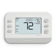 MODE Cool
MENU
FAN Auto
Set To 12:30 PM
Indoor 72
Following Schedule
HOLD
Smart
Honeywell Home
