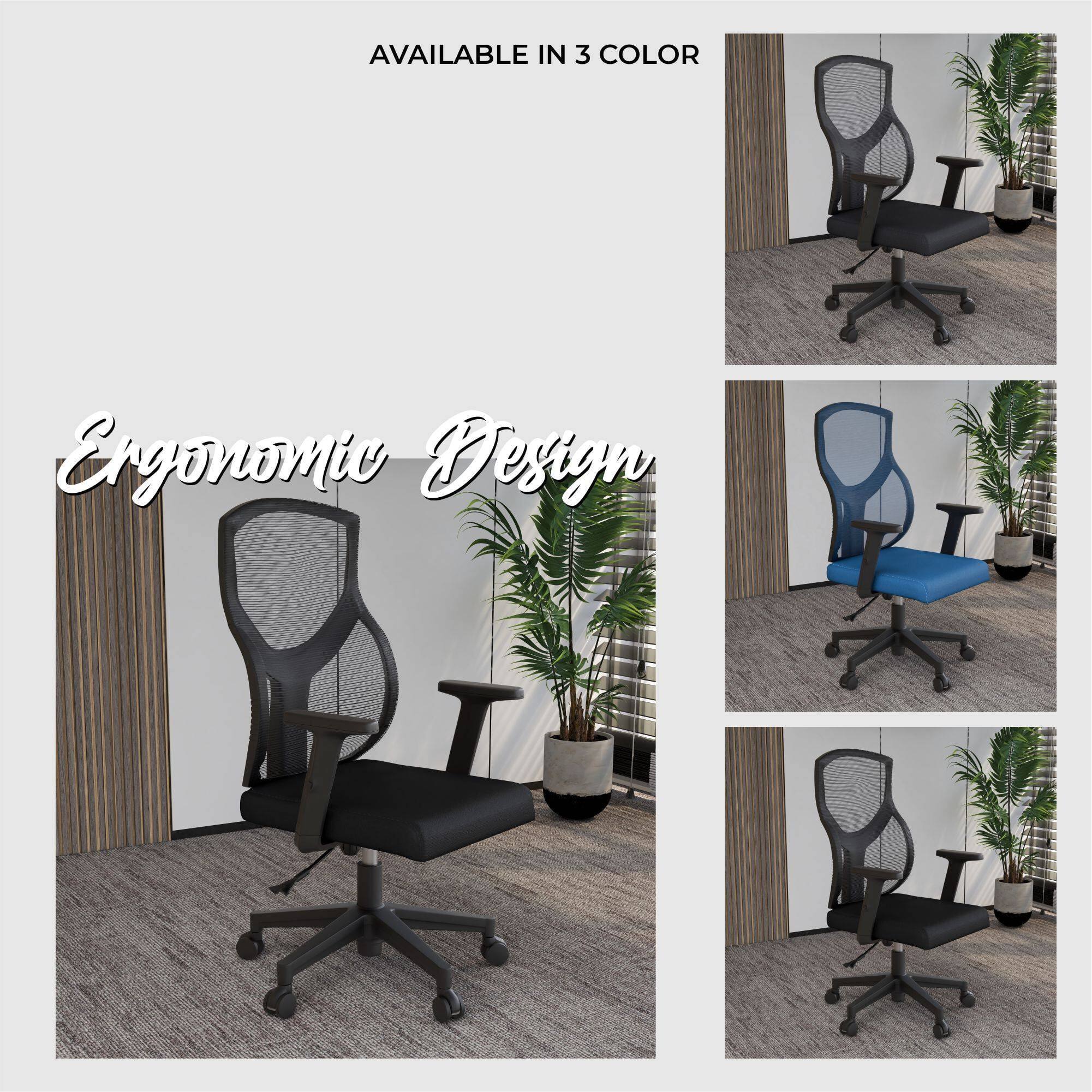 Ergonomic Design

AVAILABLE IN 3 COLOR