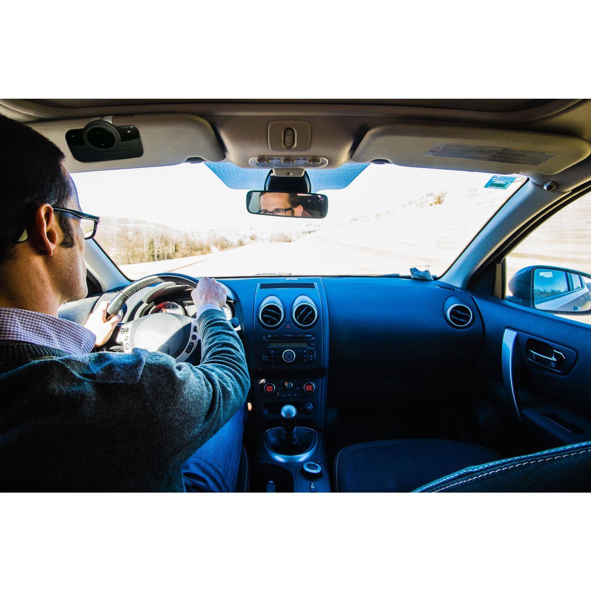 Alt View 6. Cedar Assembly - Car Speakerphone B-pro 2b Hands-free Kit 6w Hi-fi Speakers With Automatic Multipoint Cellphone Connection - Default.