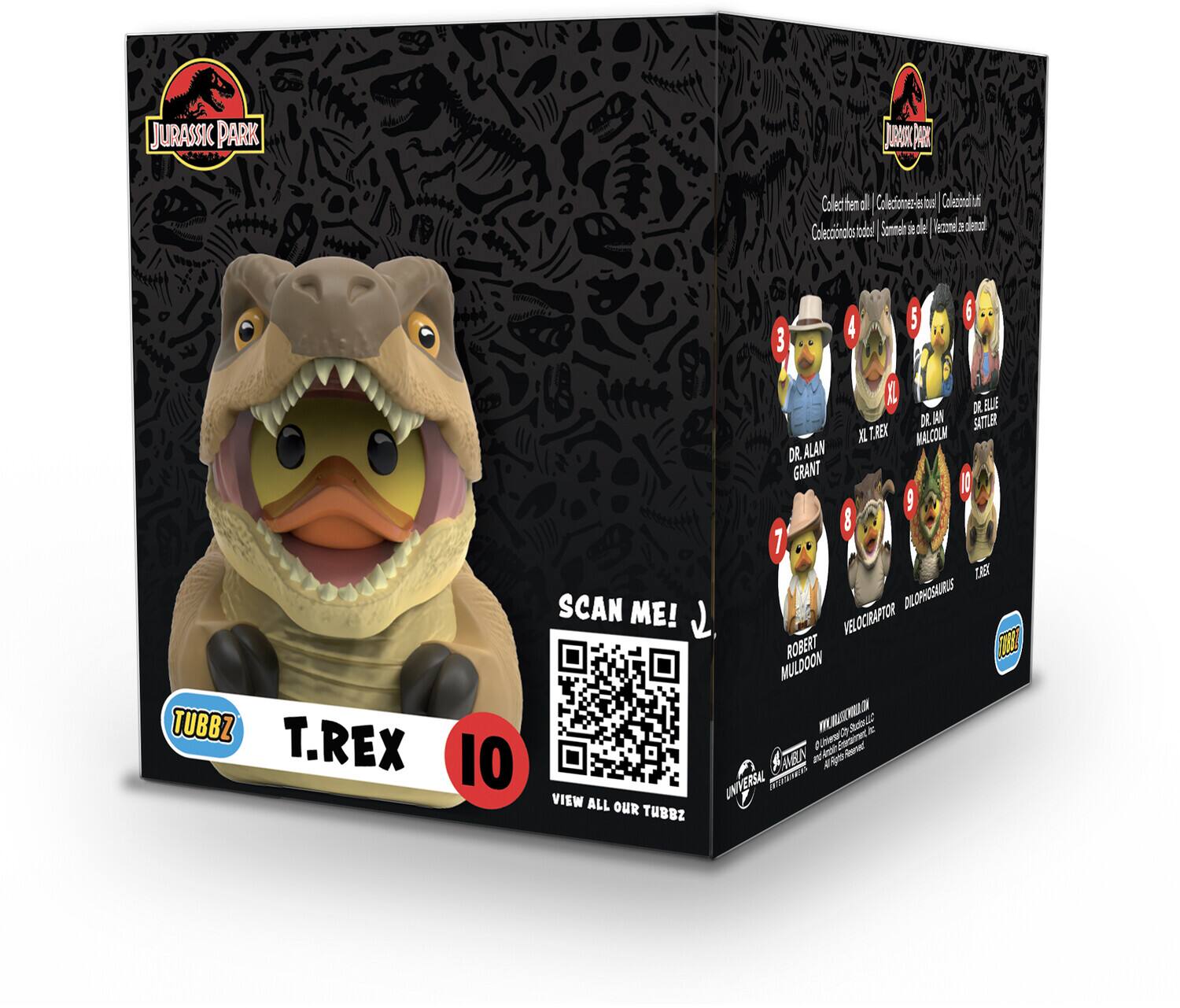 Jurassic Park Dark

Collect them all! Colecciona todos los Coleccionables de la Serie del Veteome Tatuaje

1. Dr. Alan Grant
2. T.Rex
3. Malcolm
4. Dr. Ian Malcolm
5. Sattori
6. Dr. Ellie Sattori
7. Lasko
8. Lasko Dilo
9. Dilo
10. Velociraptor
11. Robert Muldoon

Scan Me! TUBZ T.Rex 10 View All Our TUBZ

TUBZ

Universal