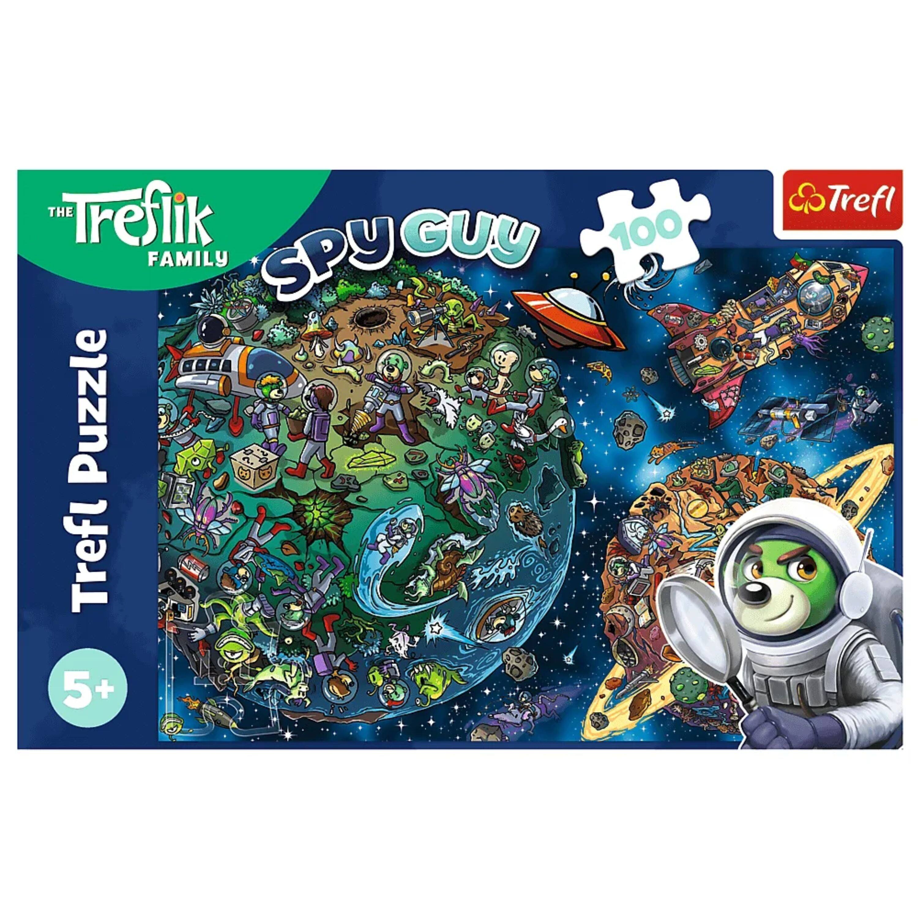 The Treflik Family  
Spy Guy  
Trefl Puzzle  
100  
5+