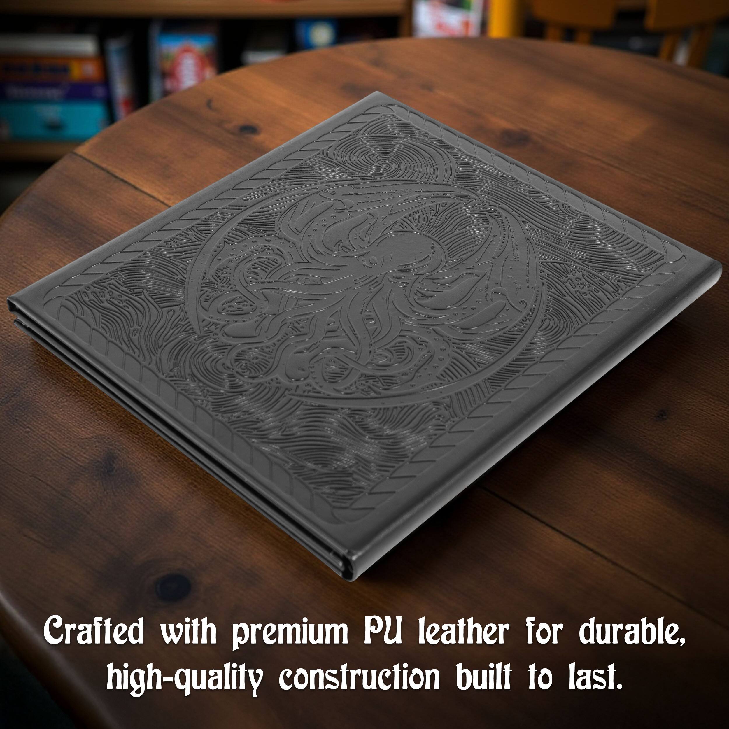 Crafted with premium PU leather for durable, high-quality construction built to last.