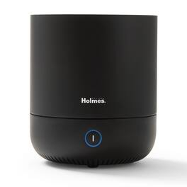 Holmes - Ultrasonic 0.36 Gallon Cool Mist Top Fill Antimicrobial Humidifier - Black