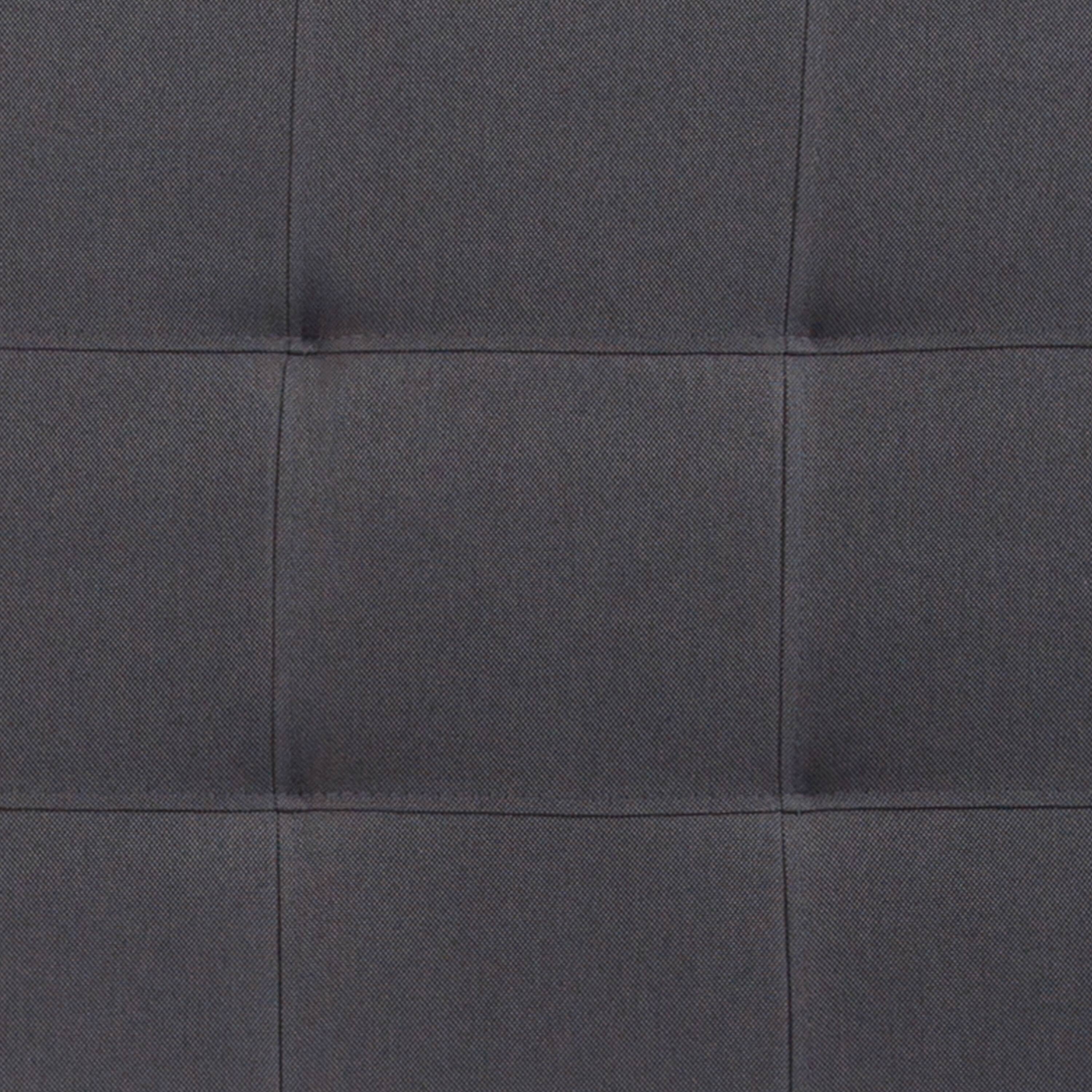 Alt View 8. Emma + Oliver - Quilted Tufted Upholstered Headboard - Dark Gray.