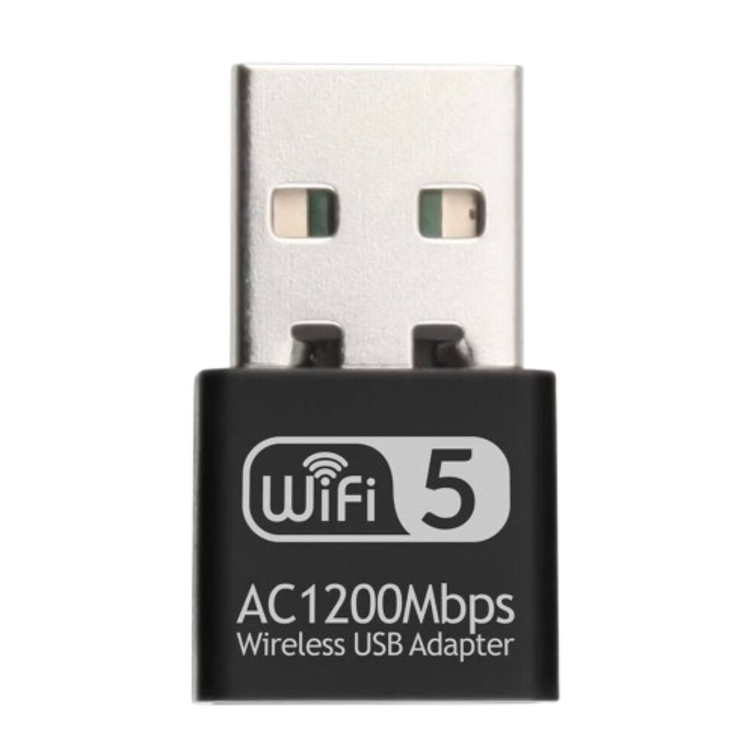 WiFi 5 AC1200Mbps Wireless USB Adapter
