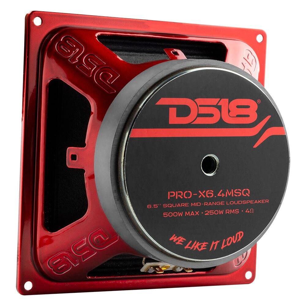 D513 D518

PRO-X6.4MSQ SQUARE MID-RANGE LOUDSPEAKER 6.5" 250W RMS 4Ω 500W MAX WE LIKE IT LOUD
