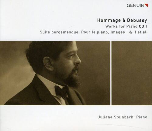 Juliana Steinbach - Hommage a Debussy: Works for Piano 1   - COMPACT DISCS [CD]
