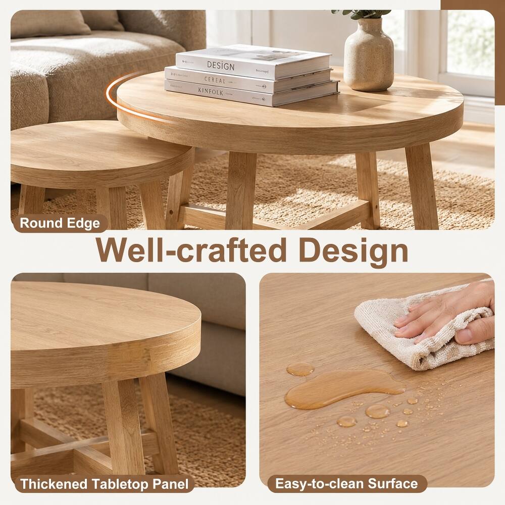 DESIGN CEREAL KINFOLK

Round Edge
Well-crafted Design
Thickened Tabletop Panel
Easy-to-clean Surface