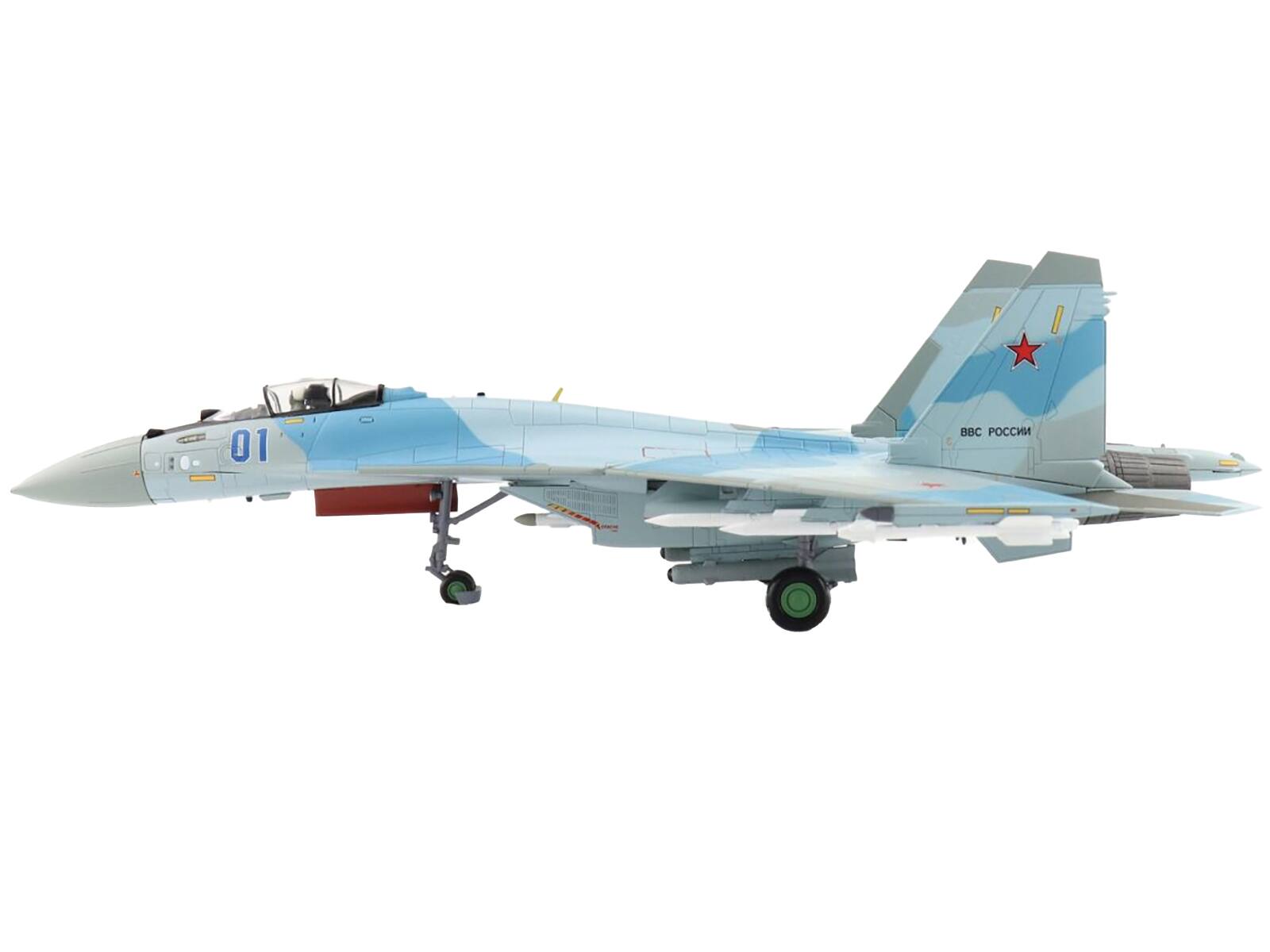 Angle. Hobby Master - Sukhoi Su-35S Flanker-E 116th Combat Application Training Center VKS 2022 Russian Air Force Air Power Series 1/72 - Multicolor.