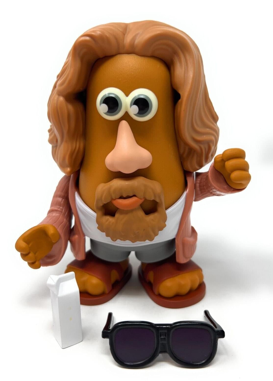 Alt View 1. Super Impulse - The Big Lebowski 4 Inch Poptater Figure | The Dude - Brown.