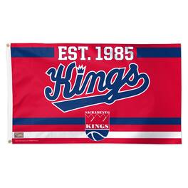 WinCraft - Sacramento Kings 3' x 5' Single-Sided Franchise Establishment Deluxe Flag - Multicolor