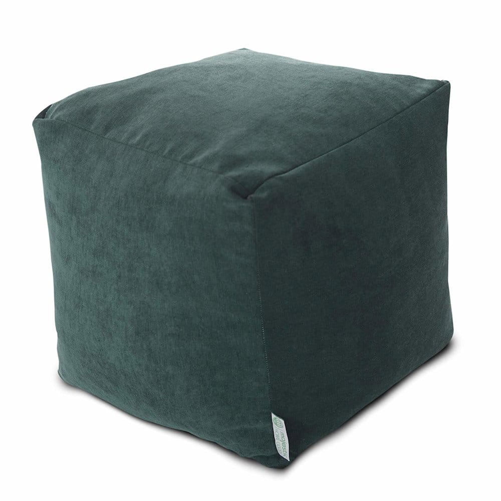 Majestic Home - Cube Pouf Villa Marine - Blue