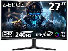 Z-EDGE 27" QHD 2560x1440 240Hz PIP/PBP 100% sRGB
