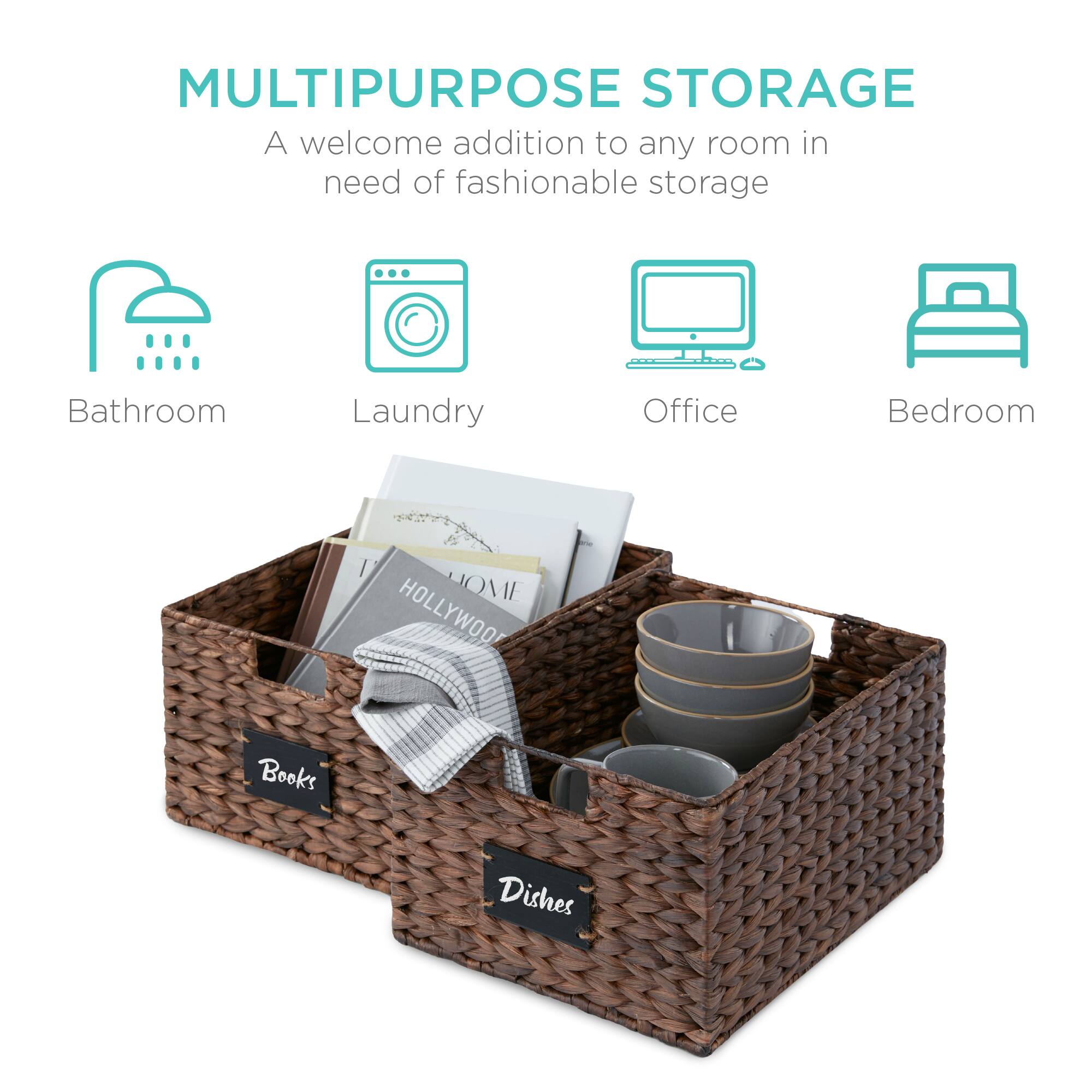 MULTIPURPOSE STORAGE  
A welcome addition to any room in need of fashionable storage  

Bathroom  
Laundry  
Office  
Bedroom  

Books  
Dishes