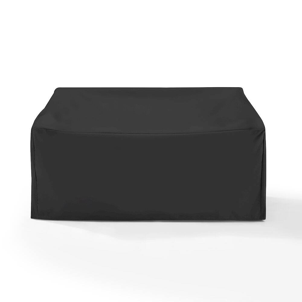 Alt View 1. Crosley Furniture - Outdoor Loveseat Furniture Cover - Black.