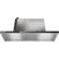 Angle. Miele - DAS 4930 36" Bulit-in Ventilation Hood with WiFi - Stainless.