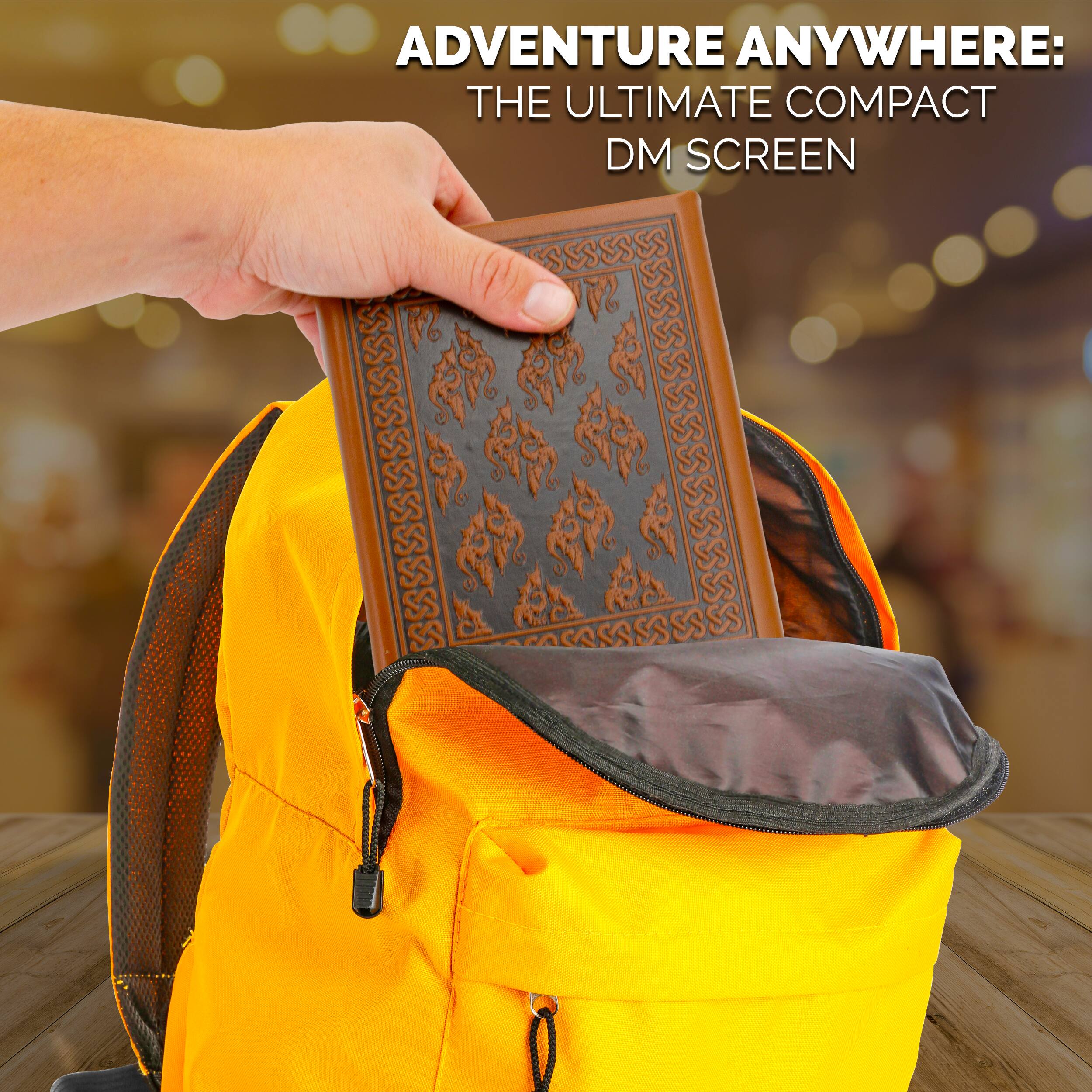 ADVENTURE ANYWHERE: THE ULTIMATE COMPACT DM SCREEN