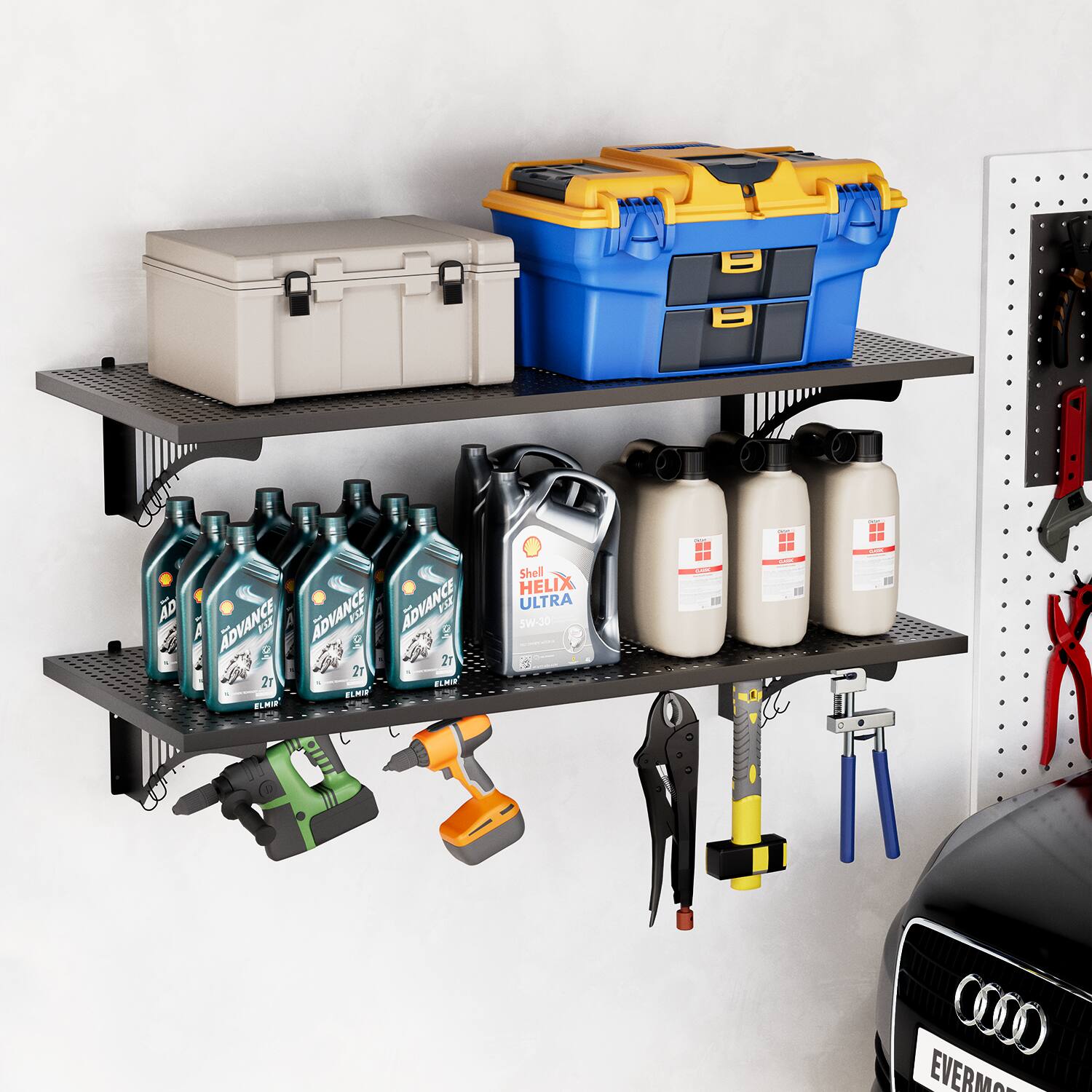 HE B B AD ADVANCE FS ADVANCE FLE AU ADVANCE F J 21 21 21 FLE LA ELM Shell HELIX ULTRA SW30 EVERMAN