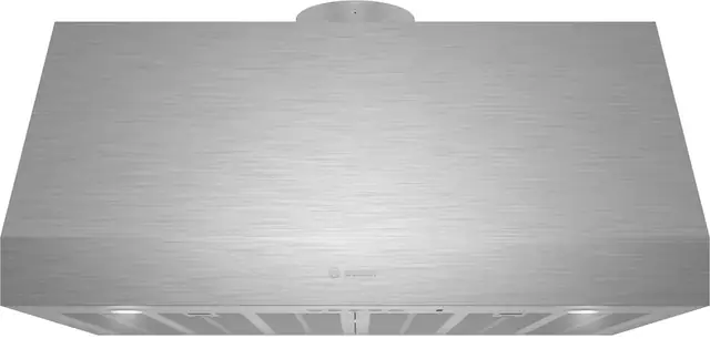 Front. Bosch - Benchmark Series 36" Convertible Undercabinet Range Hood - Stainless Steel.