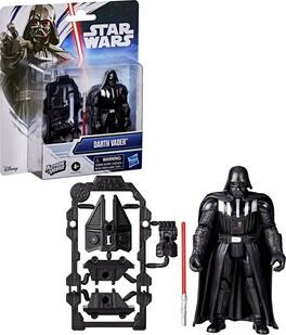 Hasbro - Star Wars - ActionVerse - Darth Vader Action Figure & Accessories - COLLECTIBLES - Multicolor
