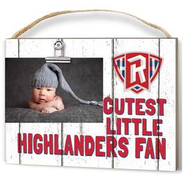 Jardine - Radford Highlanders 16" x 22" Cutest Little Weathered Logo Frame - White