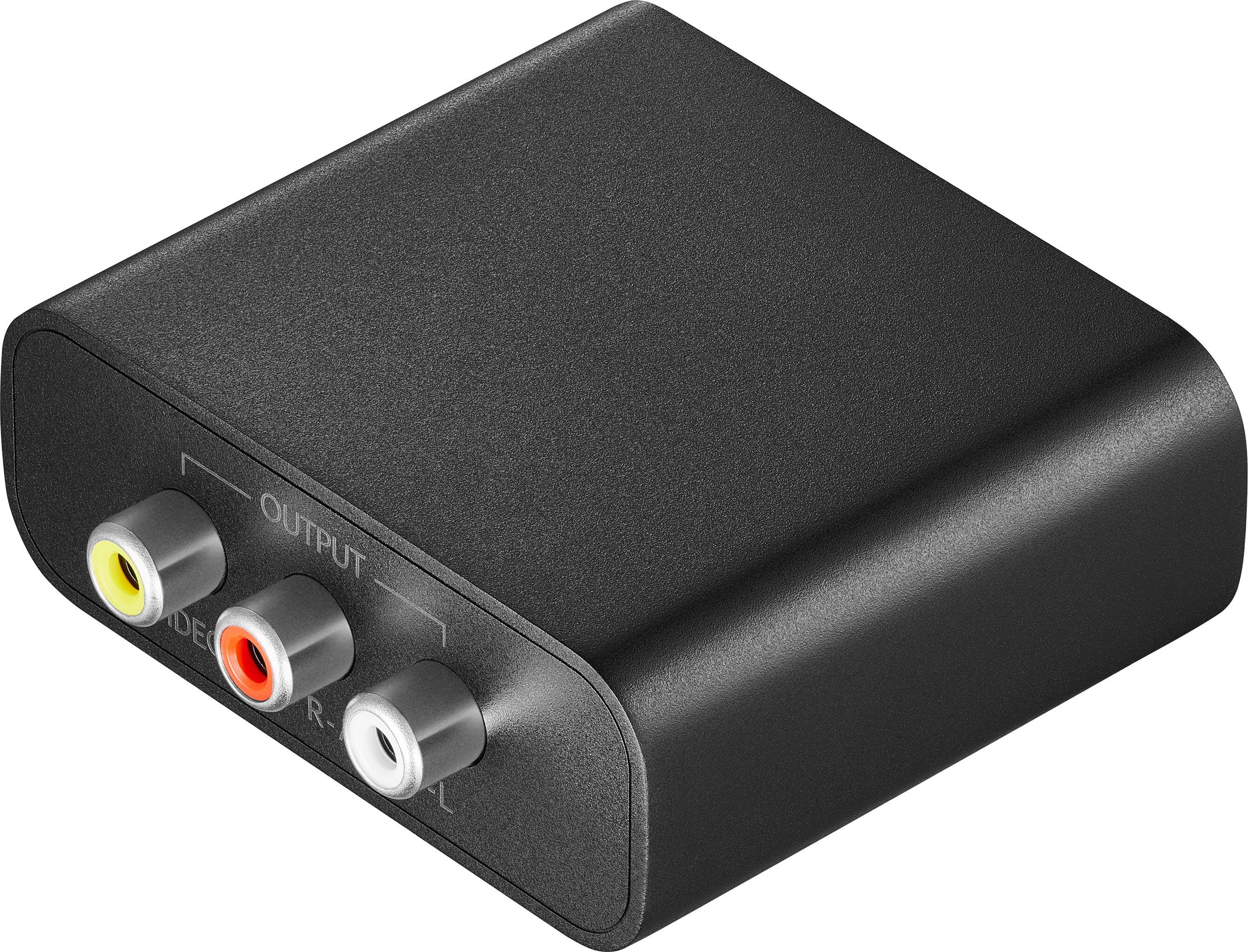 Alt View 14. Insignia™ - HDMI to RCA Converter - Black.