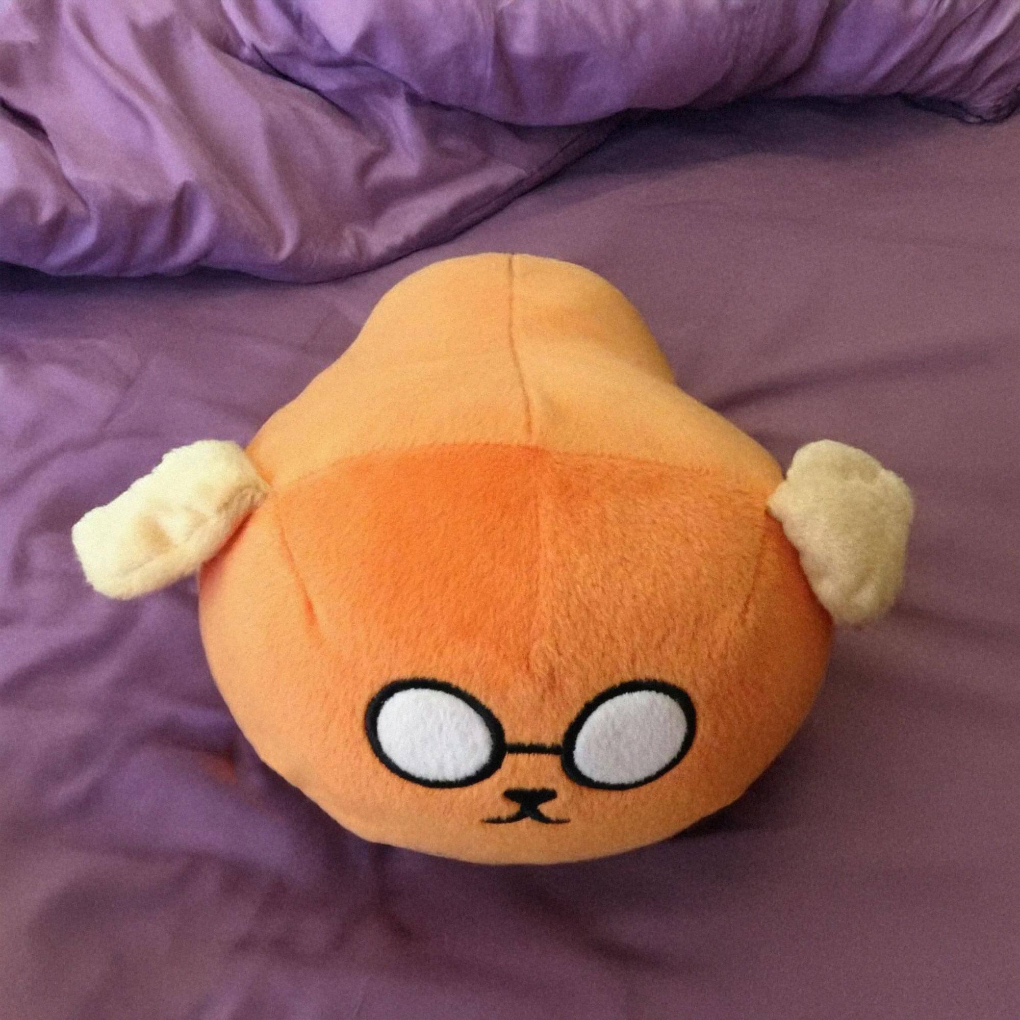 Alt View 1. Fiesta - Mameshiba 18" Large Plush: Lentil - Orange.