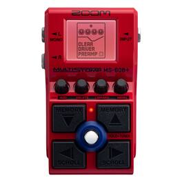 Zoom - MS-60B+ MultiStomp Multi-FX Bass Pedal - Red
