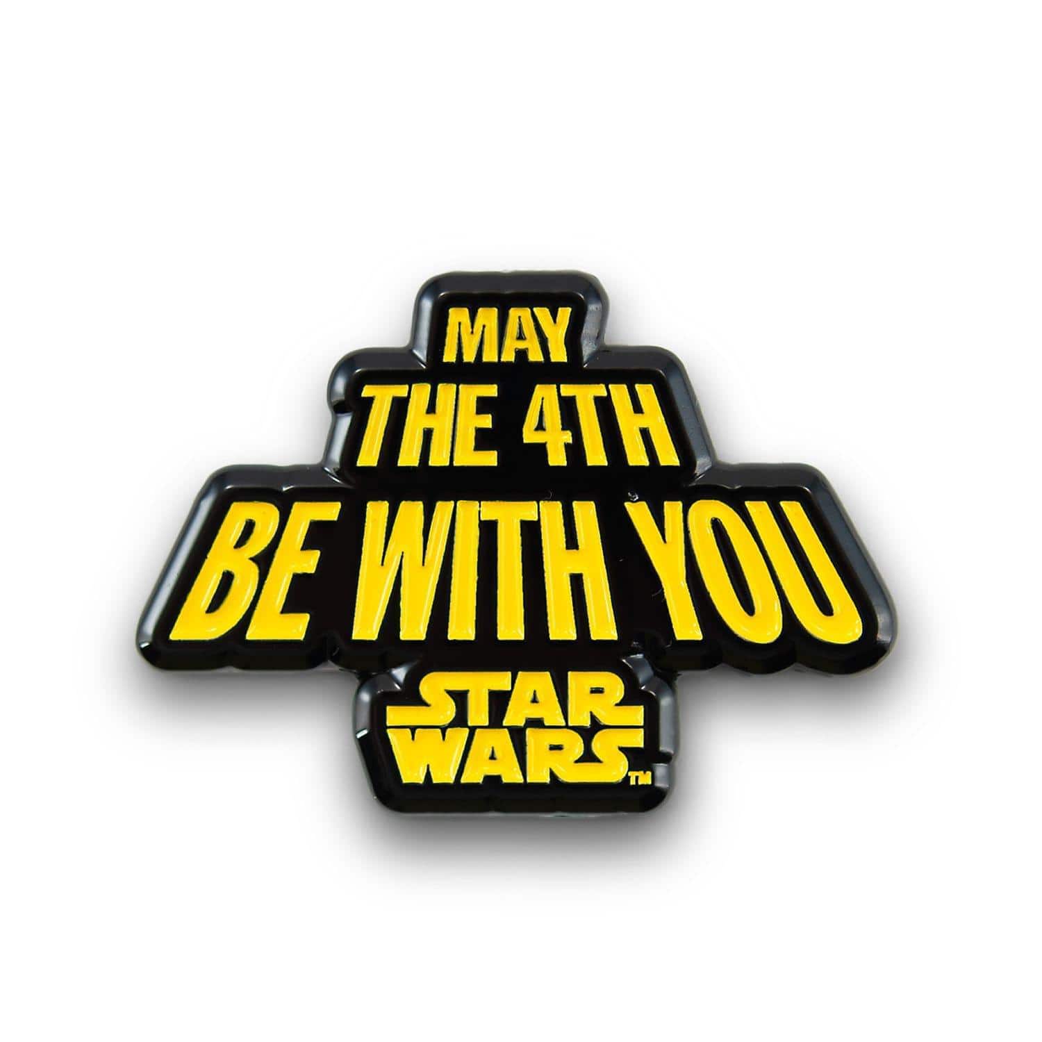 SalesOne LLC - Star Wars May The Fourth Be With You Pin | Enamel Star Wars Collector Pin - Black price history on PriceWatchPro