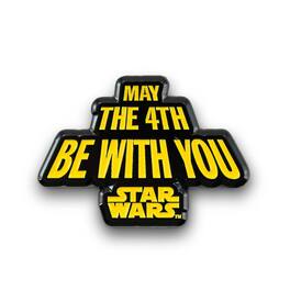 SalesOne LLC - Star Wars May The Fourth Be With You Pin | Enamel Star Wars Collector Pin - Black