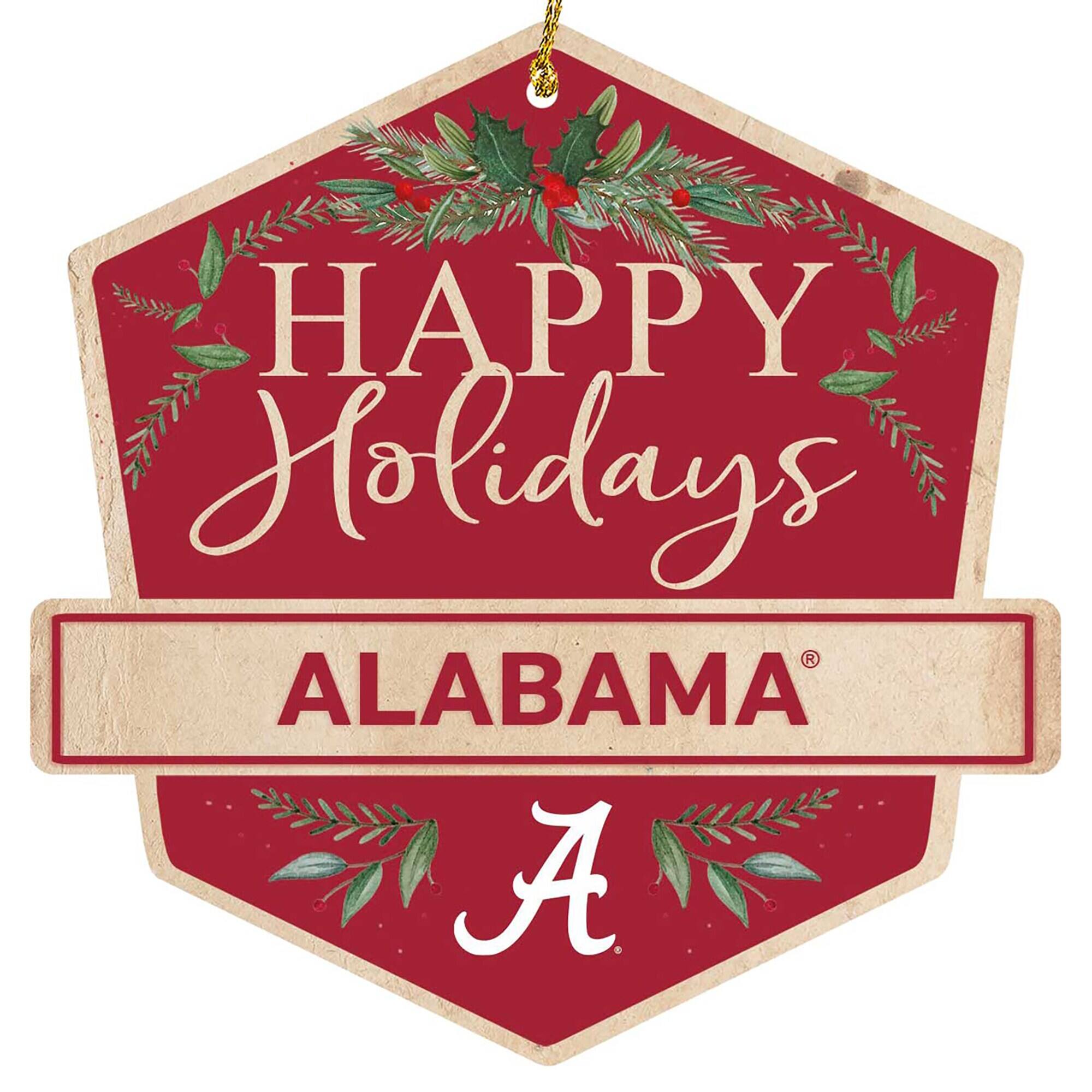 HAPPY Holidays  
ALABAMA  
A