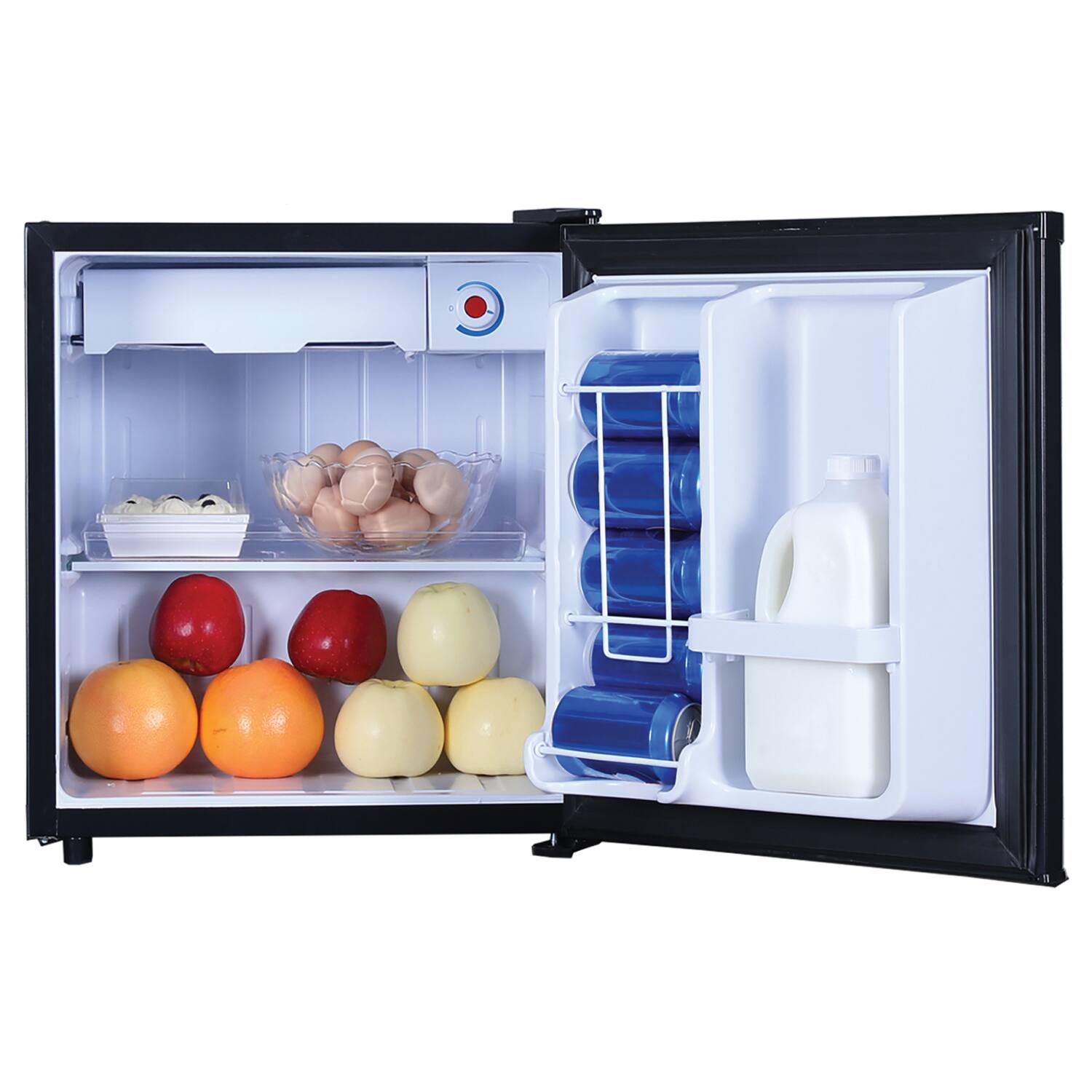Alt View 2. Frigidaire - Frigidaire Efr100-c-black 1.6-cu. Ft. Compact Fridge - black.