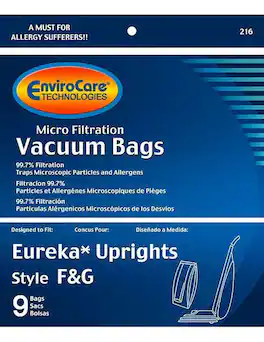 EnviroCare - Vacuum Bags for Vacuum Part #216-9 72 Pack