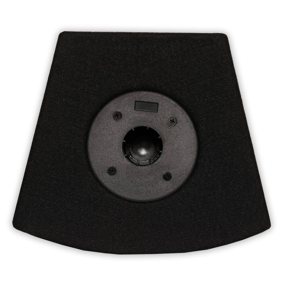 Alt View 4. Acoustic Audio by Goldwood - PA-500X Passive 800 Watt 3-Way Pair DJ PA Karaoke Studio Speakers - Black.