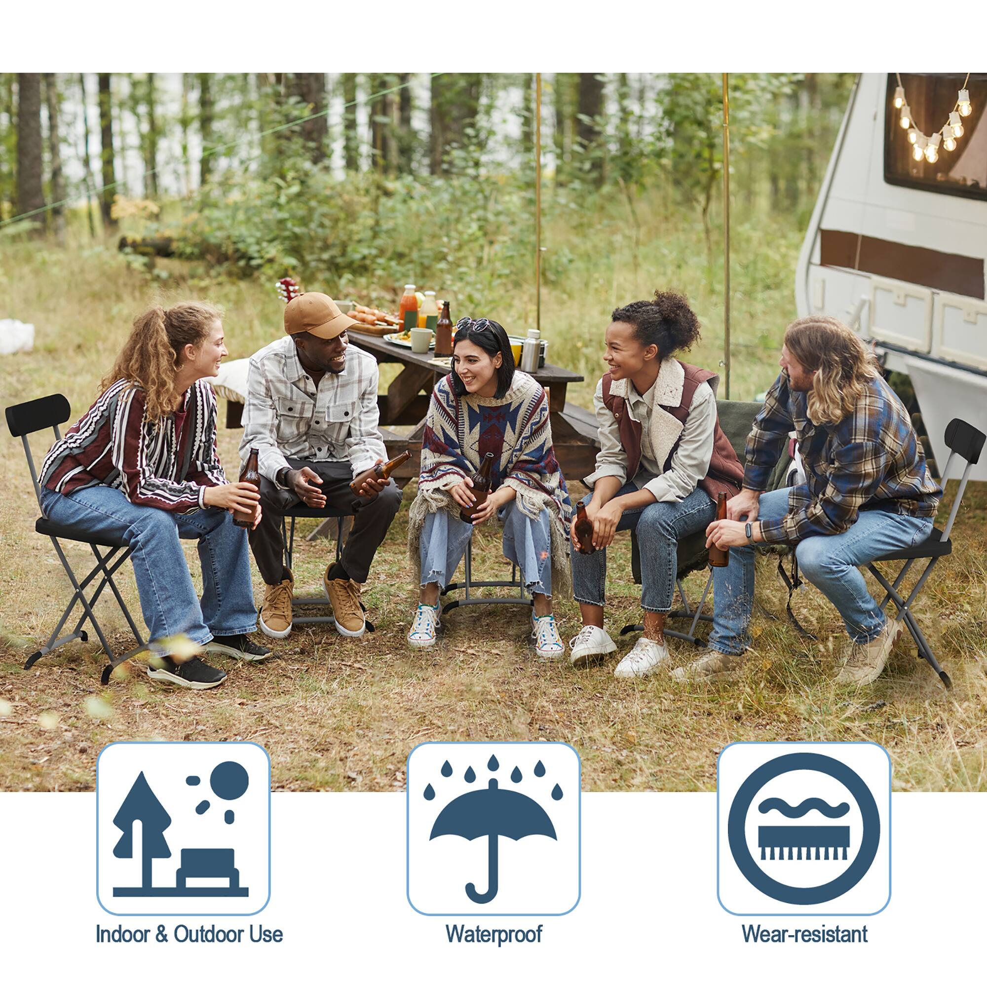 Indoor & Outdoor Use  
Waterproof  
Wear-resistant