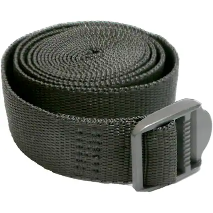 Front. Coghlan’s - Coghlan's Utility Strap, 6' Length, Polypropylene Tie Downs Camping Boating Camp - Black.