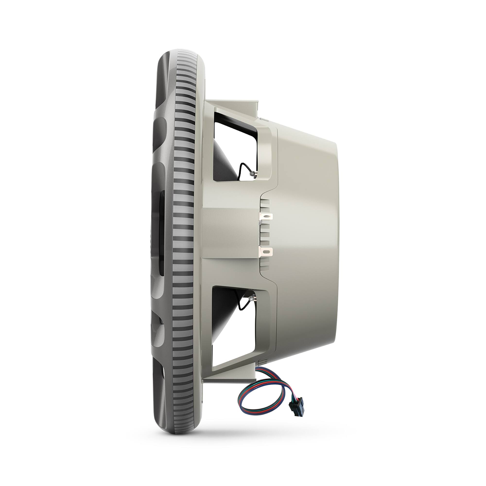 Alt View 5. Infinity - Infinity KAPPA8135MAM 8" 3 way Premium Marine Speaker RGB lighting - Titanium Convertible design / component mounting - Black.