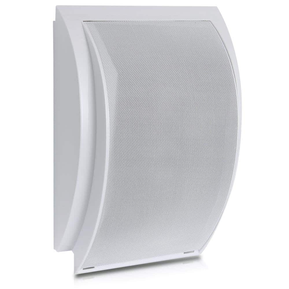 Pyle - Indoor Wall Mount PA Speaker - 6.5 Inch 50 Watt Surface Mountable Public Address Speaker with 70 Volt Transformer