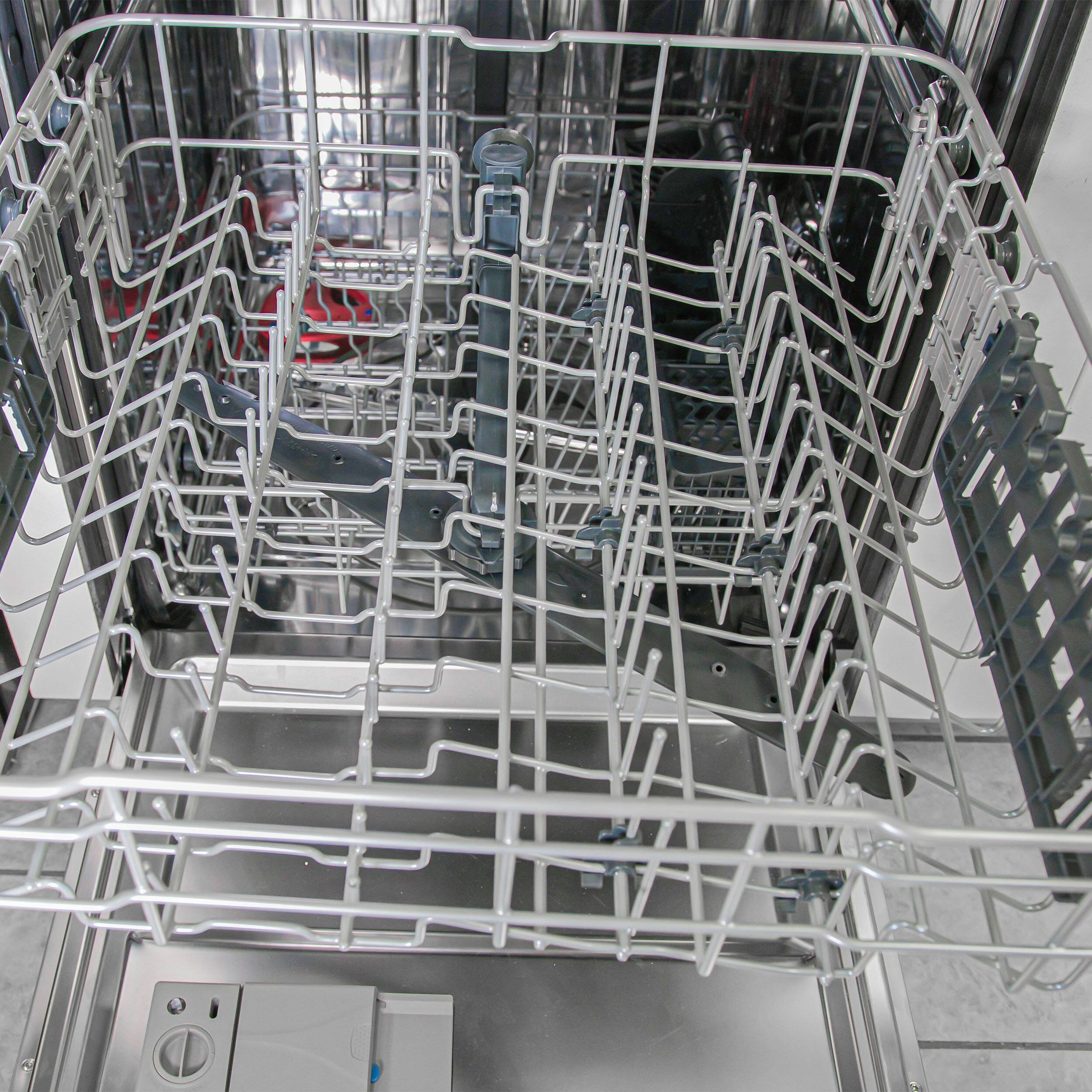 Alt View 6. Forno Appliances - Pozzo 24" Top Control Built-In Stainless Steel Tub Dishwasher with 3rd Rack and 49dBA. - Black.