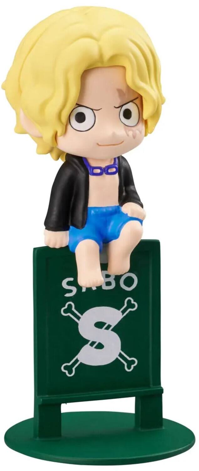 Alt View 4. Bandai - Megahouse One Piece Pirates on Vacations (Box/8) Ochatomo blindbox display   - COLLECTIBLES - Multicolor.
