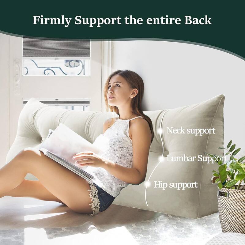 Firmly Support the entire Back

Neck support
Lumbar Support
Hip support