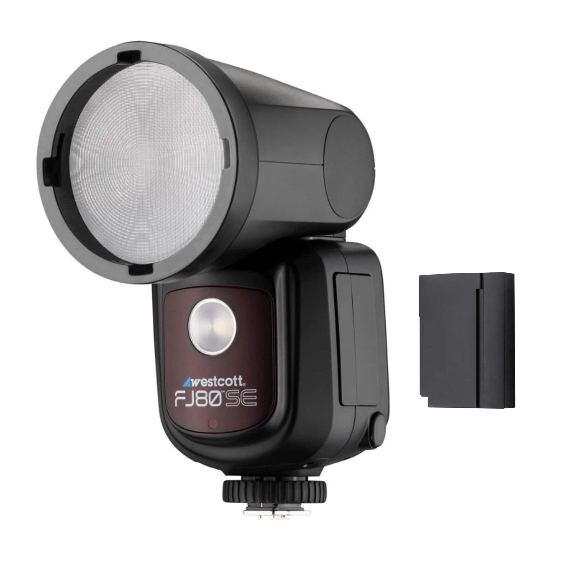 Westcott - FJ80 SE M Universal 80Ws Speedlight and Lithium Ion Battery Bundle
