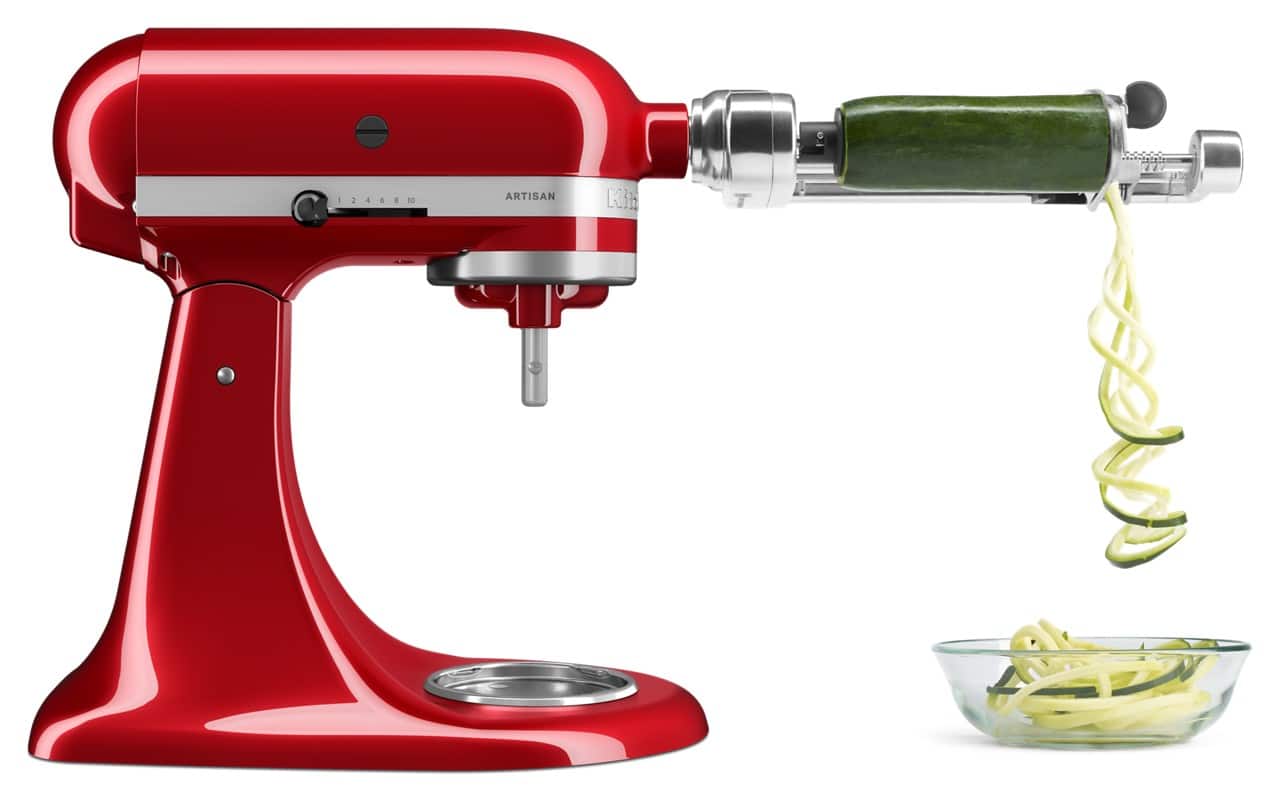 KitchenAid - 7 Blade Spiralizer Plus with Peel, Core and Slice, KSM2APCQZZBASE - Other
