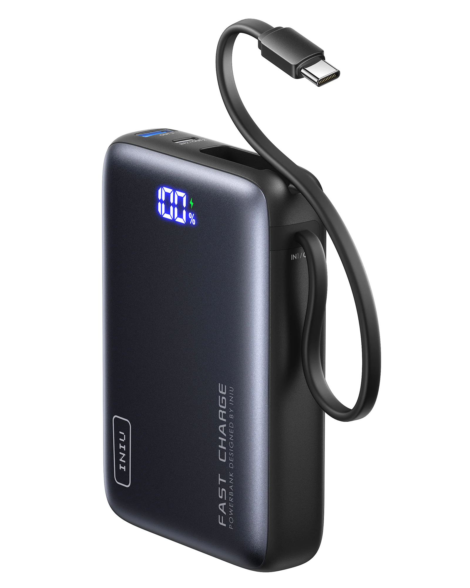00%  
INIU  
FAST CHARGE  
POWERBANK  
DESIGNED BY INIU