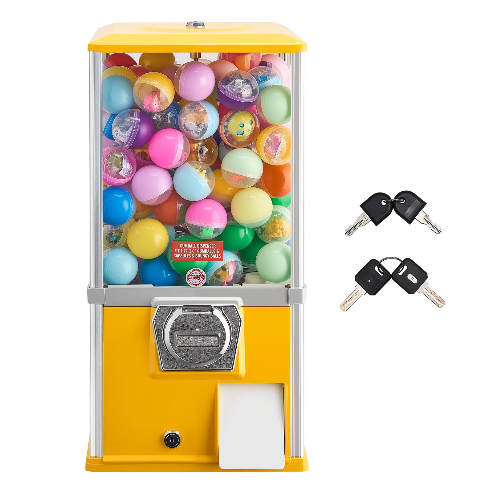 Gumball Dispenser Re 171-18 Gumballs 1 Capsules - Rouncy Balls